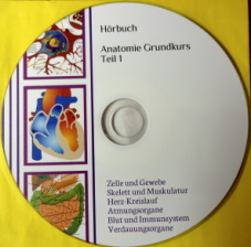 Anatomie Grundkurs Teil 1 Lern-CD